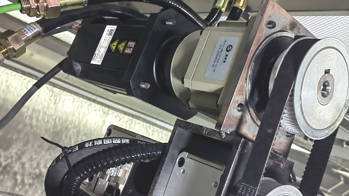 防爆伺服电机在自动车标喷涂车间方案